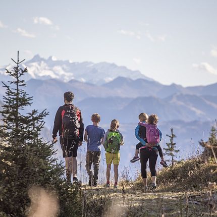 Best view of the Tyrolean mountains while hiking