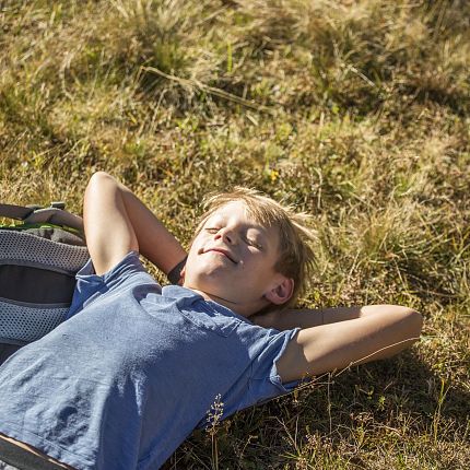 Pure relaxation - while hiking on the Steinplatte