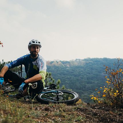 With the mountain bike to the Steinplatte Waidring