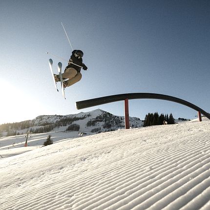 Snowpark Steinplatte Winklmoosalm c) High Five Snowparks